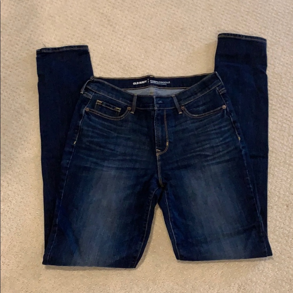 Old Navy 8 Tall Skinny Jeans